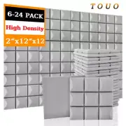 Acoustic Foam Panels 6-24 Pcs Studio Acoustic Treatment Sound Proof Foam Panel