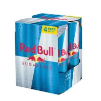 在飛比找蝦皮商城優惠-Red Bull紅牛 無糖能量飲料 250ml x 4【家樂