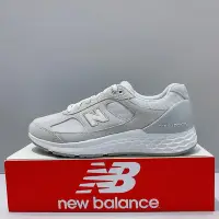 在飛比找Yahoo!奇摩拍賣優惠-New Balance 1880 女生 白灰色 舒適 透氣 