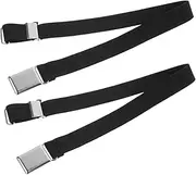 [COLLBATH] Versatile Boys and Girls Pants Belts Elastic Waist Ratchet Buckle Adjustable Length for Boys/girls