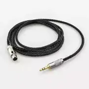 16 Core 3.5mm Stereo to mini XLR Earphone Cable for AKG Q701 K702 K271 K272 K240