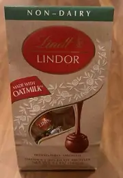 〽️New Exclusive Lindt Lindor Non Dairy Real Oatmilk Milk Chocolate Truffle 5.1oz
