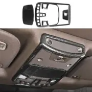 Reading Light Lamp Cover Decor Panel Frame Trim Carbon Fiber For Ford F150 15-20 (for: Ford)