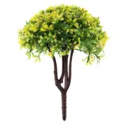 Lifelike Design Flower Train Scenery for Model Landscapes and Party Scenery