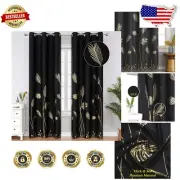 Elegant 2-Pack Blackout Drapes - 84” Insulated Curtains for Room Decoration