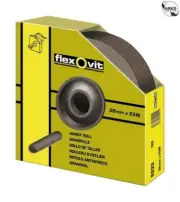 FLEXOVIT Emery Roll - P80 - 25mm x 25m 63642585737 [AU]