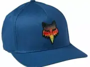 FOX RACING SKARZ FLEXFIT HAT - BLUE