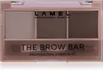 Lamel Basic Bar Eyebrow Palette With Brush #402 4.5 G