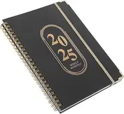 SEWACC Daily Weekly Monthly Planner Notebook Portable Organizer with Smooth Writing Versatile Pages for Scheduling and Sturdy Coil Binding