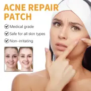 10Pcs Hydrocolloid Patches FaceMask Acne Pimple Zit For Nose Chin For.pi