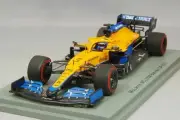 S7670 SPARK 1:43 McLaren MCL35M #3 McLaren 7th Bahrain GP 2021 Daniel Ricciardo