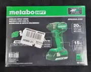Metabo WH18DDX HPT 18V Impact Driver Kit W/ Metabo 18DSL HPT 18V Li-Ion Shear