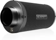 Hydroponics 6-Inch Inline Carbon Filter - Powerful Airflow & Odor Elimination