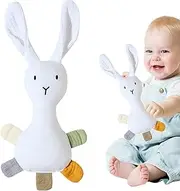 Toddler Soothing Towel, Soft Sleep Soother Towel for Boys, Rabbit Shape Design Adorable Kid Chewing Toy for Living Room, Bedroom