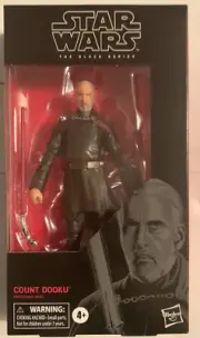 *NEW Disney Hasbro Star Wars Black Series #104 Count Dooku 6“ Figure 2021