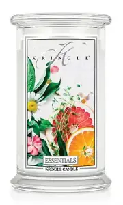 Kringle Candle Essentials 22 Oz Double Wick Candle 100 Hours Soy Wax