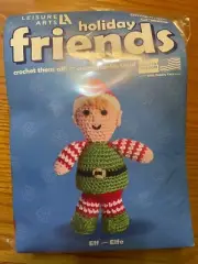 Leisure Arts Crochet Friend Animals and Others Crochet Kit, Elf, 8", Complete