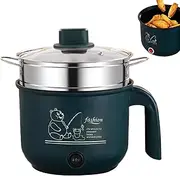 Ramen Pot, Small Portable Hot Pot, Kitchen Dining Tool for Husband Son Daughter Family Friends Garden Farm Camping Fishing Picnic Outdoor