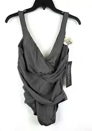 Miraclesuit Womens Illusionists Crossover One Piece Swimsuit 12