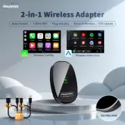 Wireless CarPlay & Android Auto Adapter with Zinc Alloy Shell for Vehicles