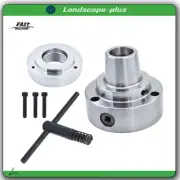 5" 5C Collet Lathe Chuck Closer 2-1/4" x 8 Threaded Hole Connection Plate