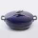 Staub 魚鍋 28cm 4.65L 藍色