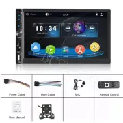 Radio For Apple Carplay Android Auto Double DIN 7in Car Bluetooth Mirror Link (for: Honda Civic)