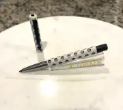 Vintage Parker Pen "Black / White Vector Roller Ball Series" EIGHT BALL Pattern