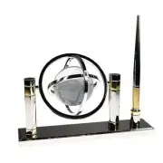 Bluestone Designs W352 Crystal Globe Pen Stand