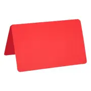Blank Greeting Cards,50Pcs Favor Decor Foldable Blank Card ,Red Card Paper
