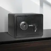 Traderight 13.8L Security Digital Safe Box Fingerprint Key Lock Jewelry Cash Home Office