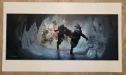 STAR WARS CELEBRATION ANAHEIM 2022 Mandalorian Frog Lady ART PRINT BoBF