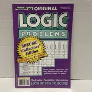Penny Press Original Logic Problems November 2021 90 Classic Puzzles