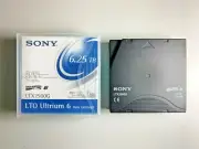 SONY LTO6 Tape Cartridge LTX2500G (5 PACK) 6.25TB Storage Data Tape Cartridge