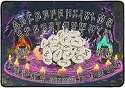 Pendulum Board for Divination, Divination Tools, Rubber Divination Card, Portable Witchcraft Supplies, Precision Manufacturing for Wisdom Seeking,