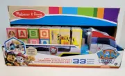Melissa & Doug PAW Patrol ABC Wooden Block Truck - 33 Pieces