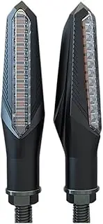 Led 12Led Tail Light Flasher Flowing Water Blinker Sequential Static Motorcycle Flashing Lights
