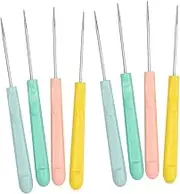 8Pcs Cookie Decorating Scribe Tool Frosting Needle Baking Stirring Pins for Biscuit Making Skid Handle Easy to Clean Lightweight Construction