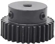 Brushless motor Motor pinion gear,gears,Motor Pinion Gears Tooth Gear 1.5 Module 31T 32T 33T 34 Teeth Spur Gear High Frequency Blackening Spur Gear Pinion 1.5M 33 Teeth Bore 6mm 25mm Gear Rack Spur Be
