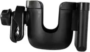 TOYANDONA Cup Holder for Stroller Durable Stroller Bottle Rack Easy Installation Lightweight Design for Milk Bottles Beverage Cups Safe Practical Cart Accessory
