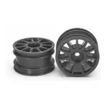 田宮TAMIYA 51665 M車用 11-SPOKE WHEEL BLACK (4 PCS)