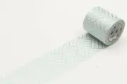 Masking Tape MT Casa Striped 5 CM Braiding Blue Silver - Corner Izumi