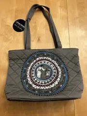 NWT Vera Bradley Star Wars Far, Far Away Small Vera Tote Princess Leia Medallion