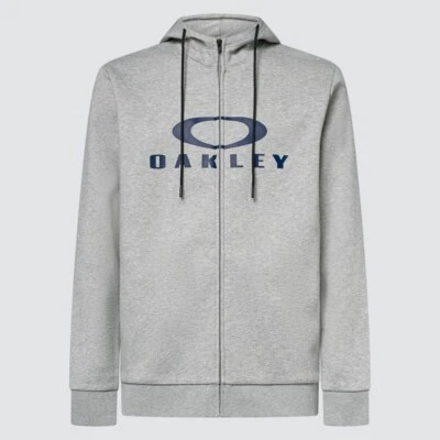 BARK FZ HOODIE 2.0 FOA402598 OAKLEY SWEATSHIRTS NEW GRAPHITE HTHR FATHOM L MEN