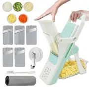 Mandoline Slicer for Kitchen, Potato Slicer with 5 Replaceable Blades, Ideal ...