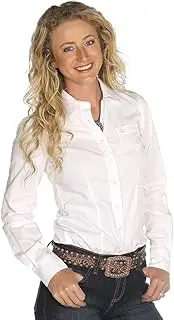 [Cinch] Apparel Womens Button Down Shirt White