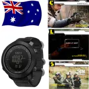 NORTH EDGE Mens Military Army Sports Watch Waterproof Running Barometer Compass