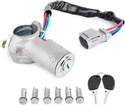 Ignition Lock Switch Ignition Switch Lock with 2 Keys 2992551 Replacement for Iveco for Daily 1999‑2006