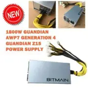 Brand New 1000W-1800W APW7 power supply PSU 10X PCI-E plugs for Antminer Mining