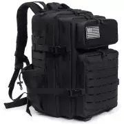 50L Military Tactical Men Molle Army Assault Backpack 3P Waterproof Rucksack Bag